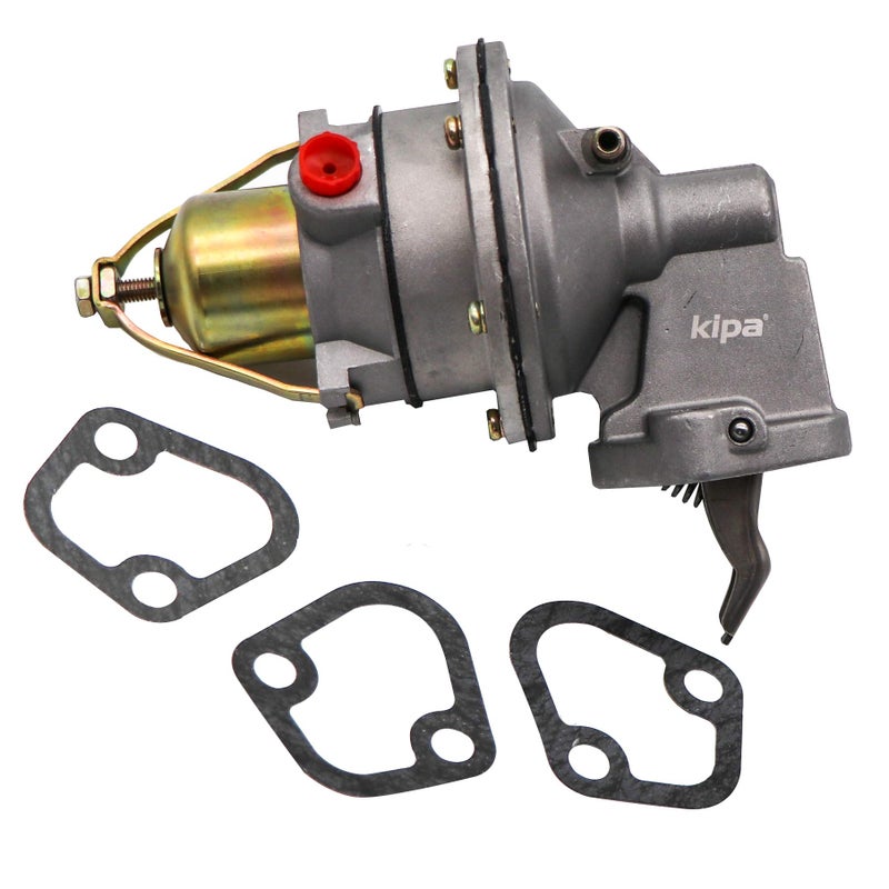 KIPA Mechanical Fuel Pump For Mercruiser 4 Cyl 2.5L 3.0L 3.7L 861676A1 3854858 77115 Volvo Penta, Replace for SIERRA MARINE 18-7282 Mercruiser MERCURY MARINE 42725A3, Accurate, Durable and stability - Image 1